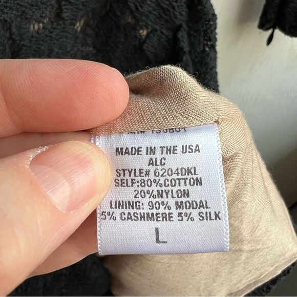 A.L.C. For Barney’s Black Lace Dress NWT - Picture 7 of 7